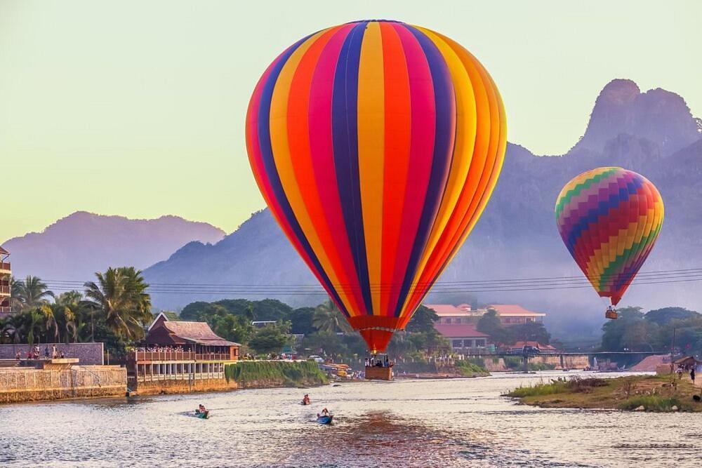 Vang Vieng Garden Resort מראה חיצוני תמונה